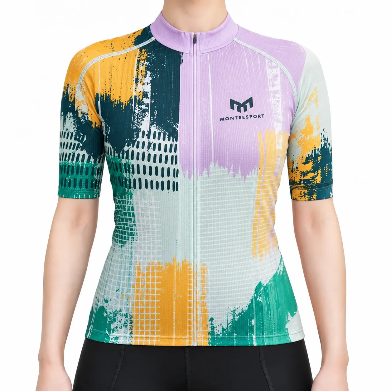 Art of Speed — Nature Green — Women Cycling Short Sleeve