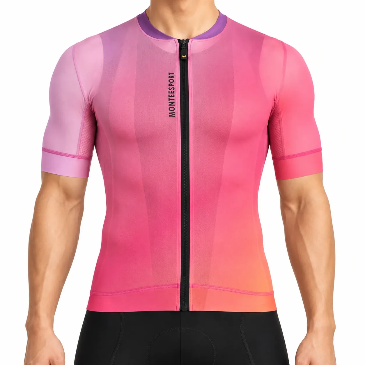 Colour of Nature — Autumn Sakura — Unisex Cycling Short Sleeve