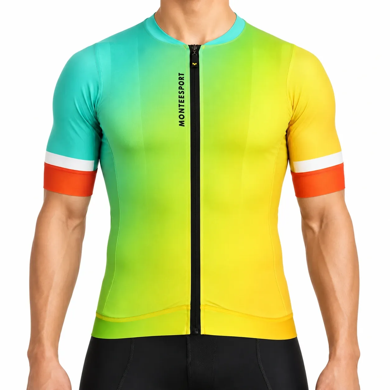 Colour of Nature — Lemon Lime — Unisex Cycling Short Sleeve