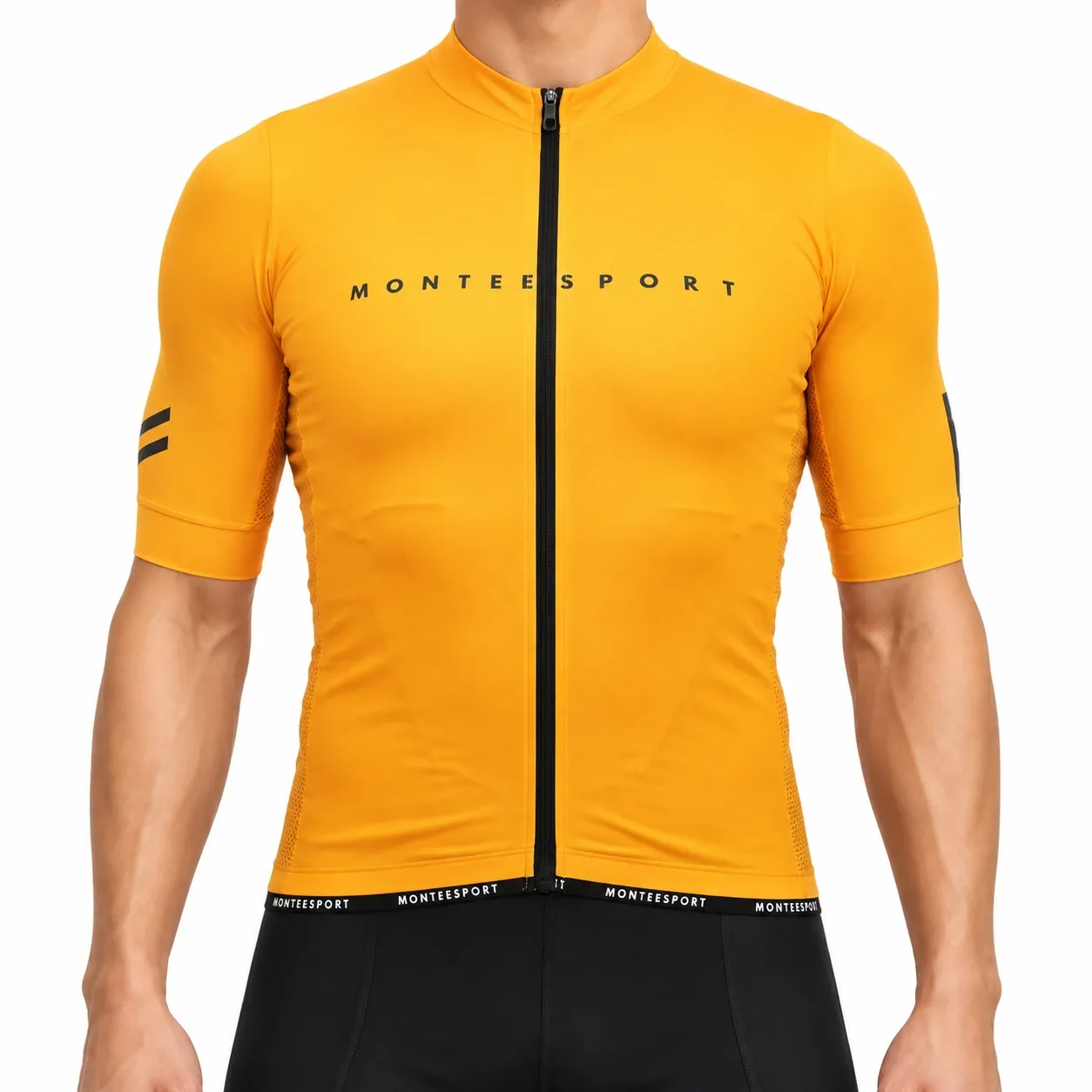 Hours — Orange Dawn — Men Cycling Short Sleeve