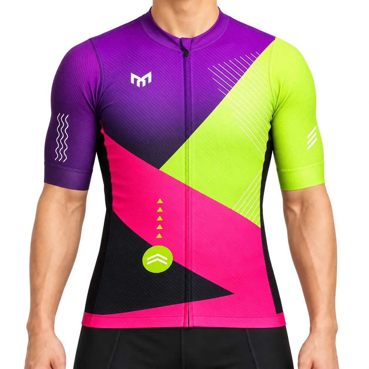 Limitless — Punch Cosmic — Men Cycling Short Sleeve