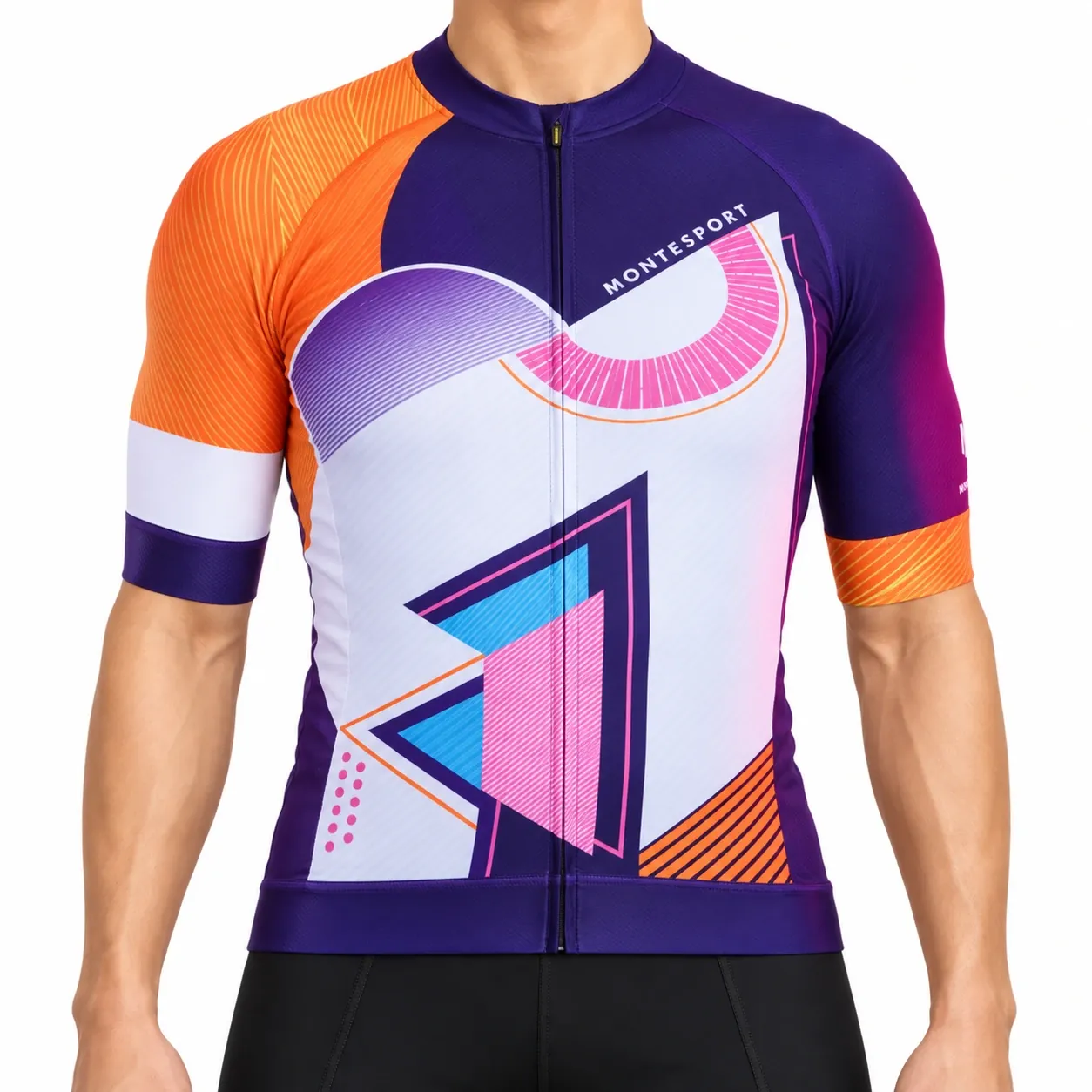 Mark 03 — Sunset Violet — Men Cycling Short Sleeve