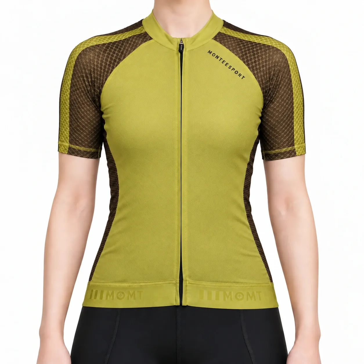 Spectrum — Olive — Women Cycling Short Sleeve