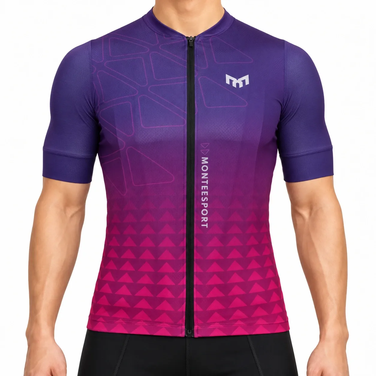 Blazer — Violet — Men Cycling Short Sleeve