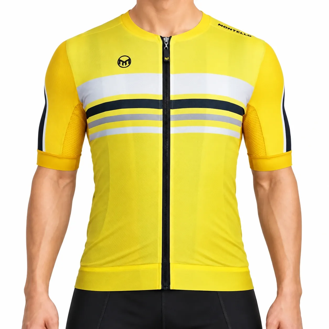 Bumblebee — Yellow — Men Cycling Short Sleeve