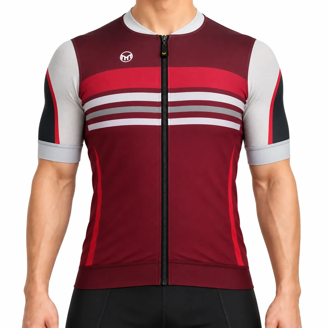 Rapid — Red — Men Cycling Short Sleeve