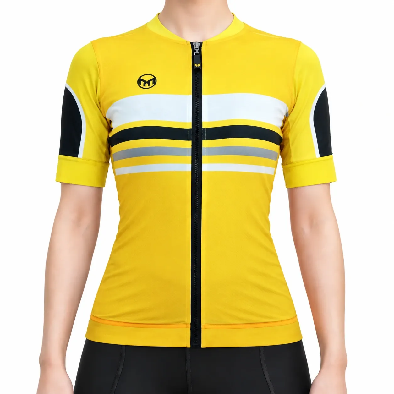 Bumblebee — Yellow — Women Cycling Short Sleeve