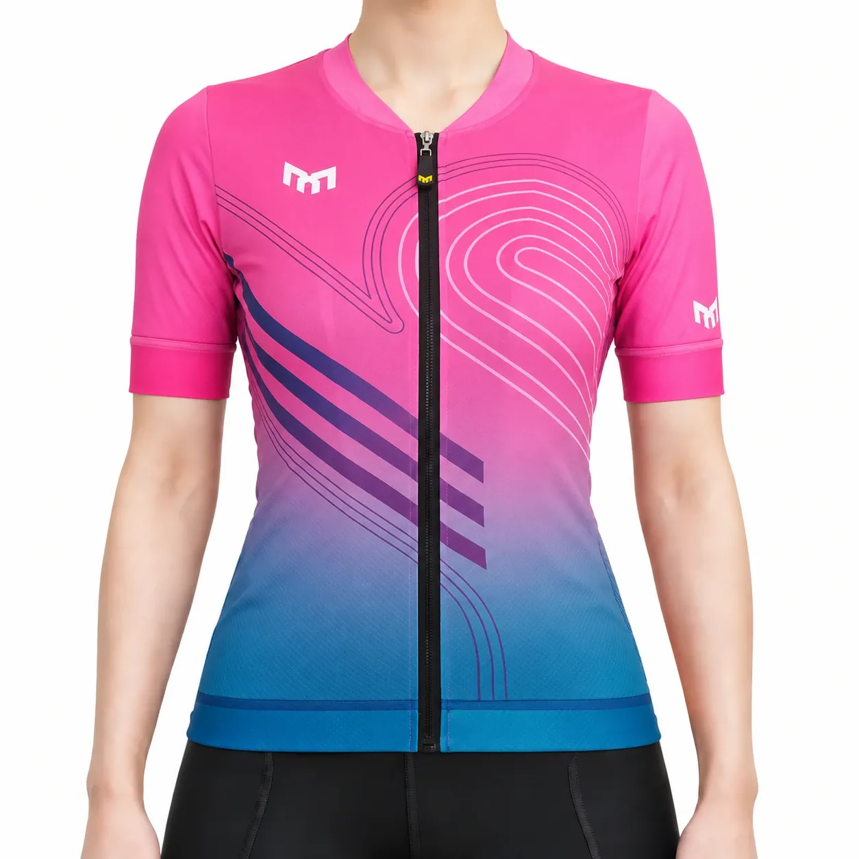 Swain — Pink — Women Cycling Short Sleeve