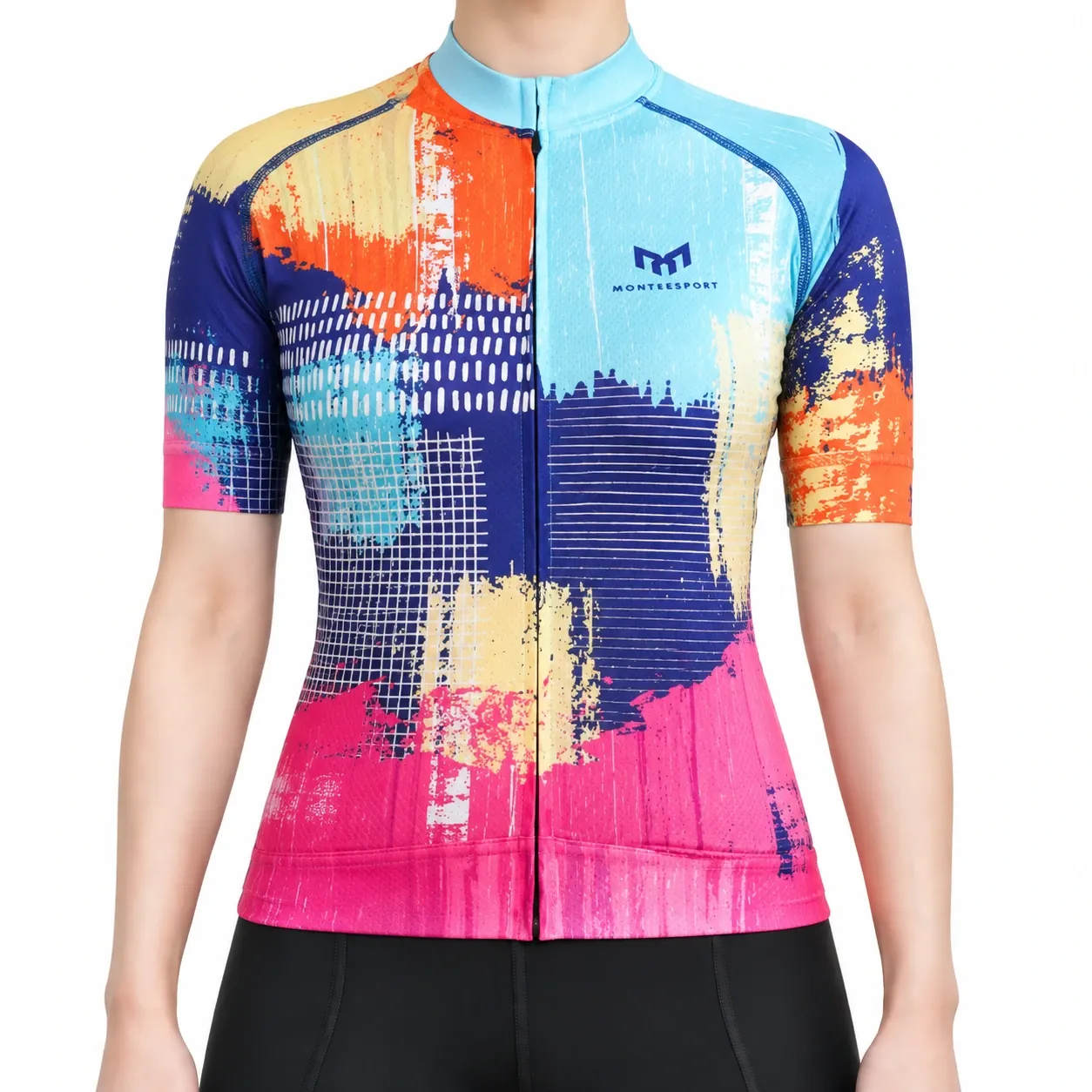 Art of Speed — Neon Light — Women Cycling Short Sleeve