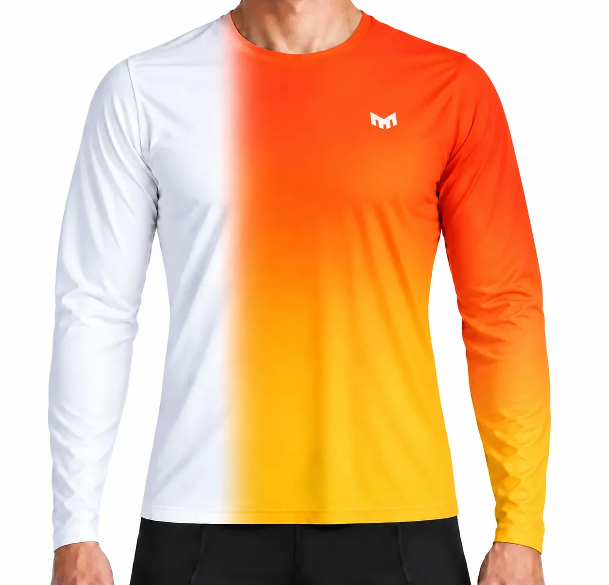 Gradient long sleeve front