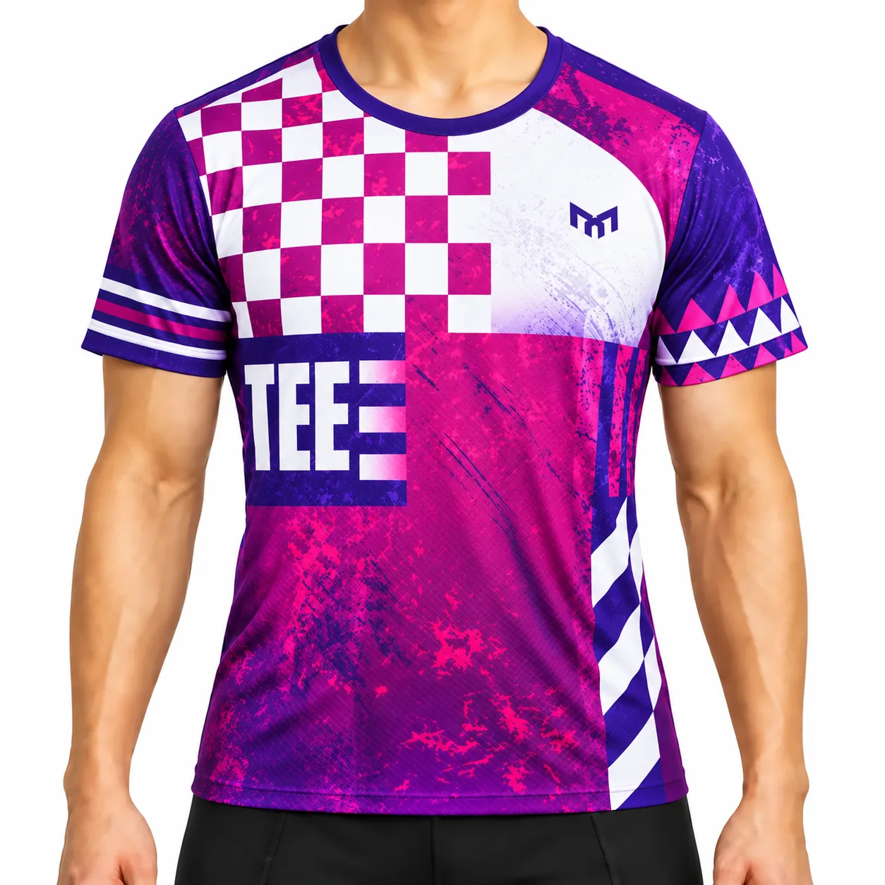 In Shape — Mystic Purple — Men T-Shirt