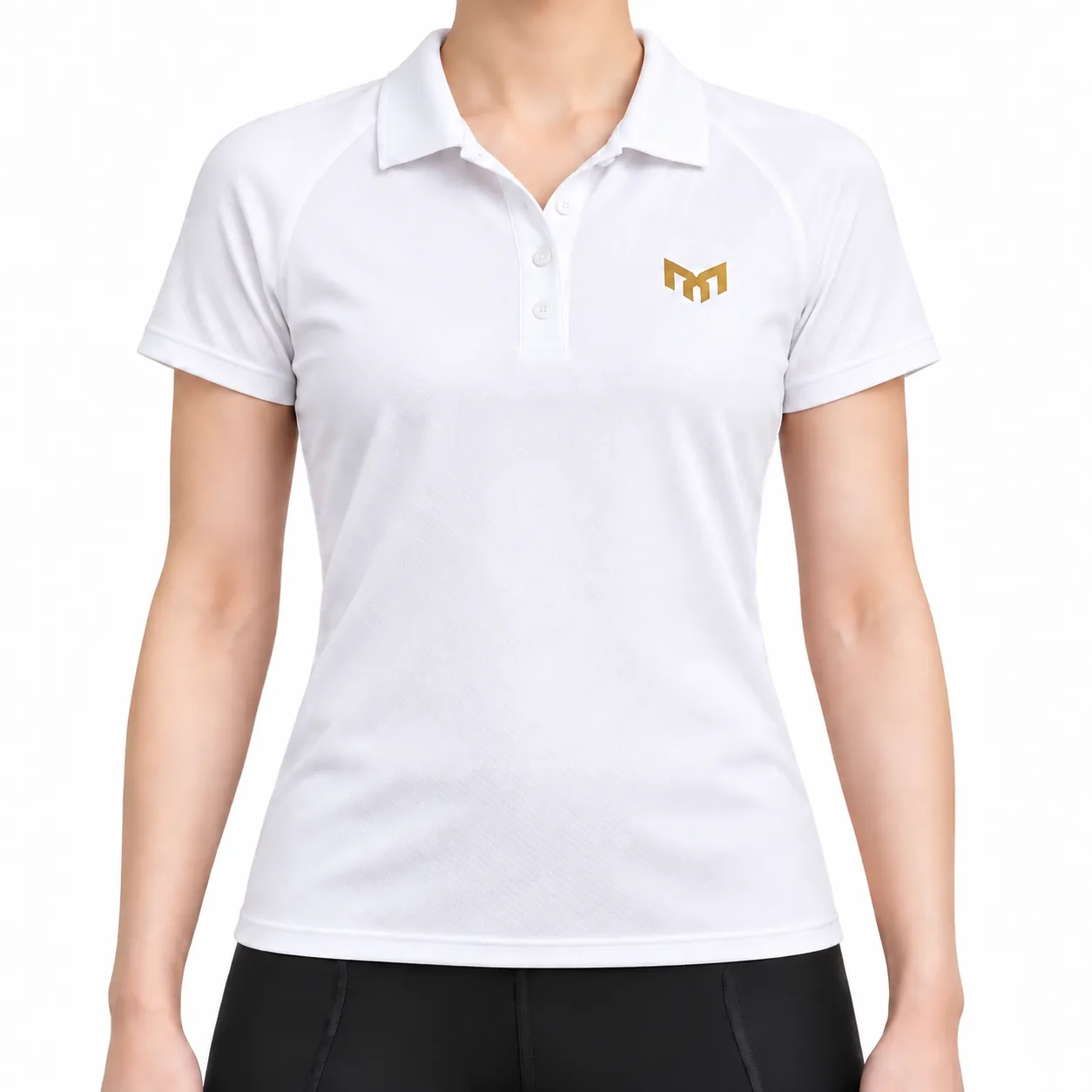 Padel Move Essentials short-sleeve polo front