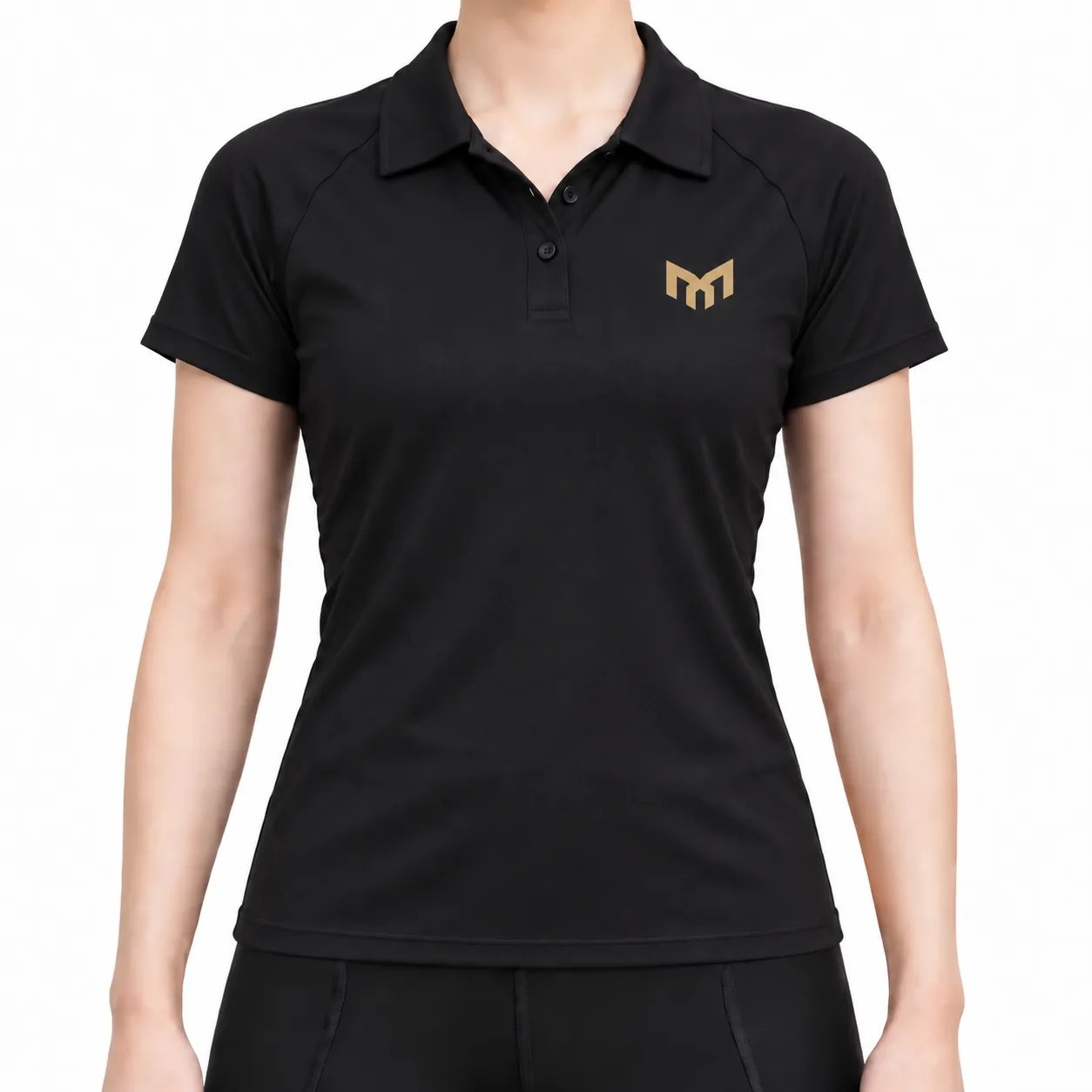 Padel Move Essentials short-sleeve polo front