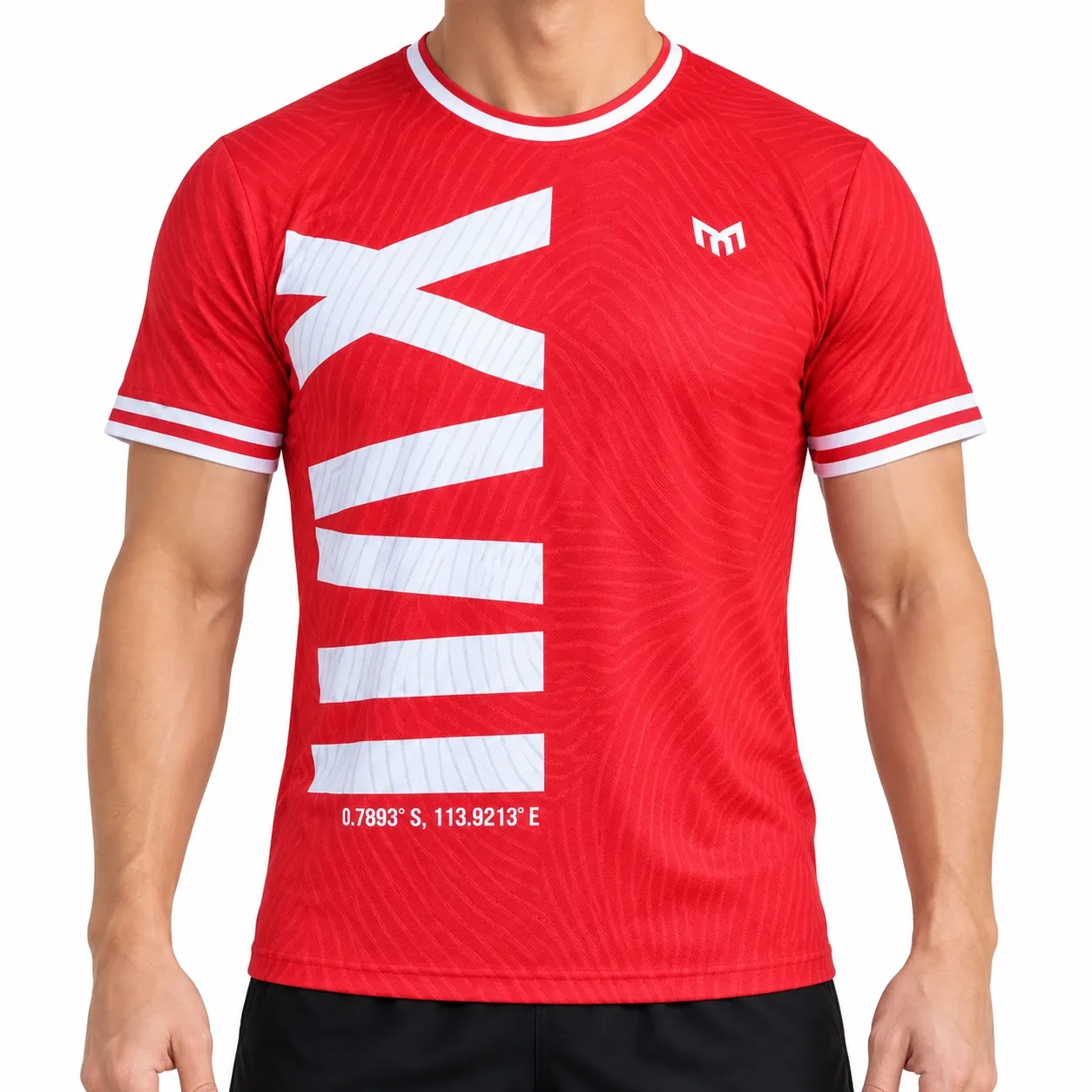 Indonesia — Red — Men T-Shirt