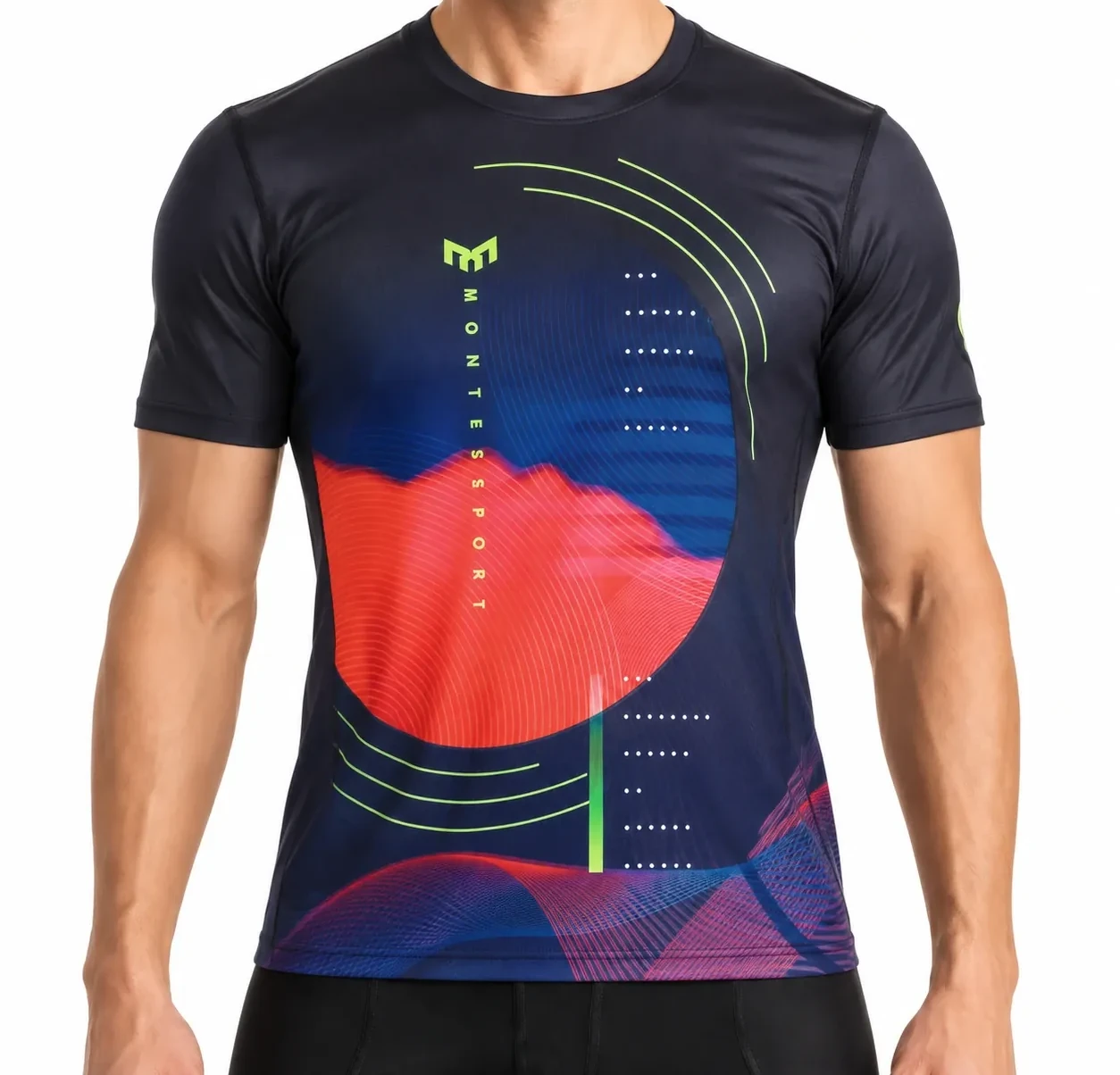 Radiant — Red — Men T-Shirt