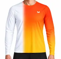 Gradient long sleeve front